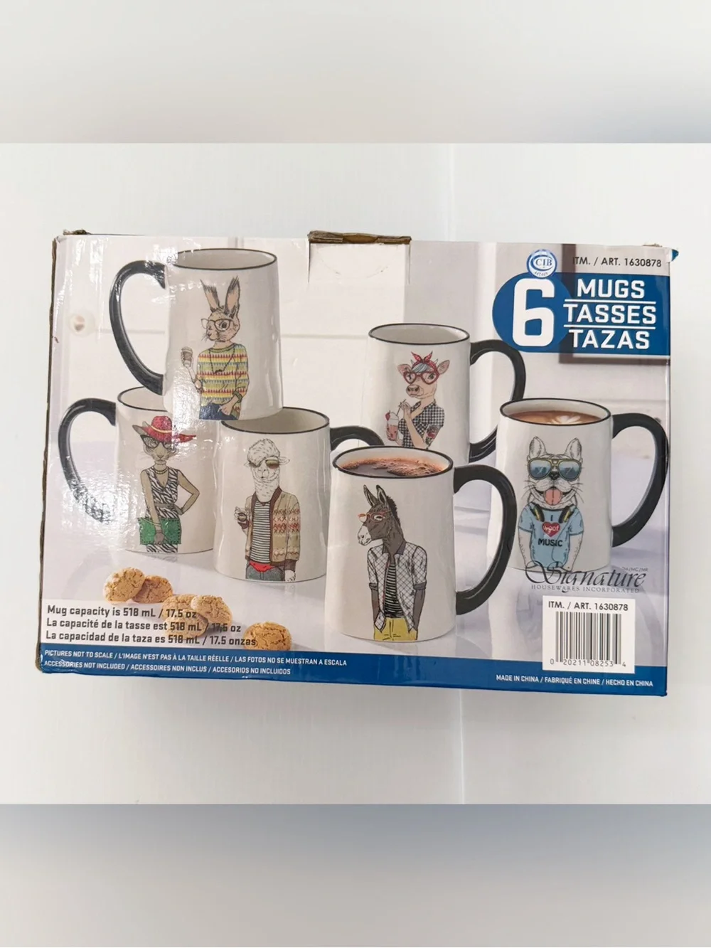 Signature Housewares hipster animal